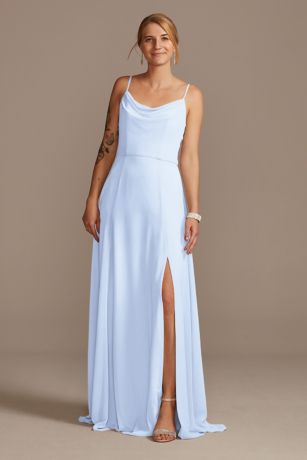 david's bridal light blue